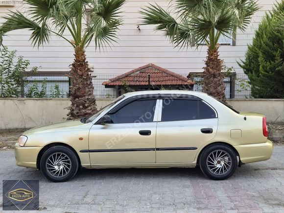 2000 MODEL 1.3 HYUNDAI ACCENT MILENYUM KASA TAKAS OLUR