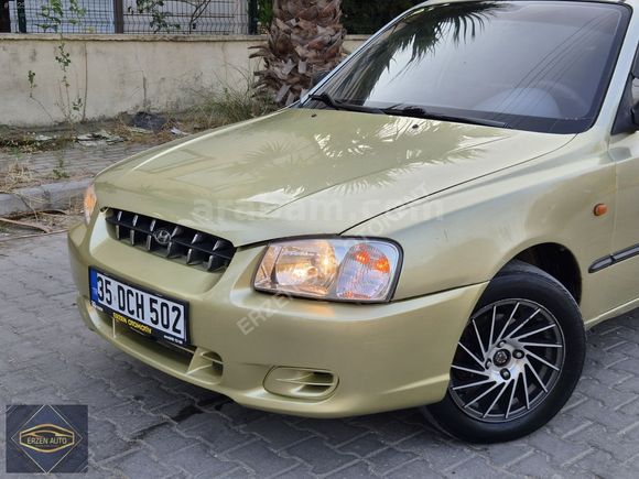 2000 MODEL 1.3 HYUNDAI ACCENT MILENYUM KASA TAKAS OLUR