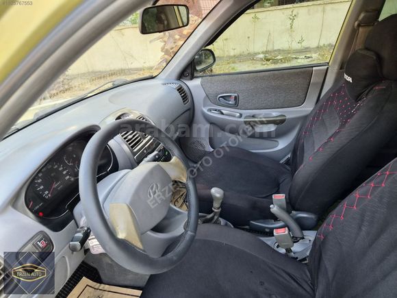 2000 MODEL 1.3 HYUNDAI ACCENT MILENYUM KASA TAKAS OLUR