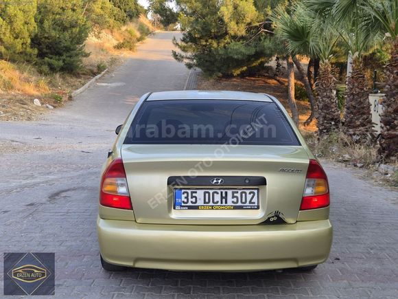 2000 MODEL 1.3 HYUNDAI ACCENT MILENYUM KASA TAKAS OLUR