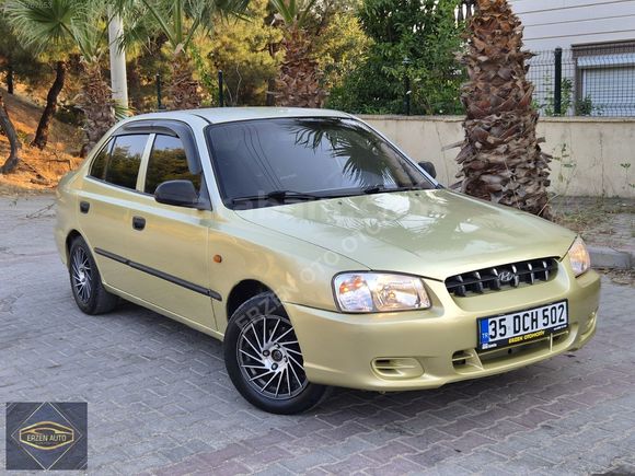 2000 MODEL 1.3 HYUNDAI ACCENT MILENYUM KASA TAKAS OLUR