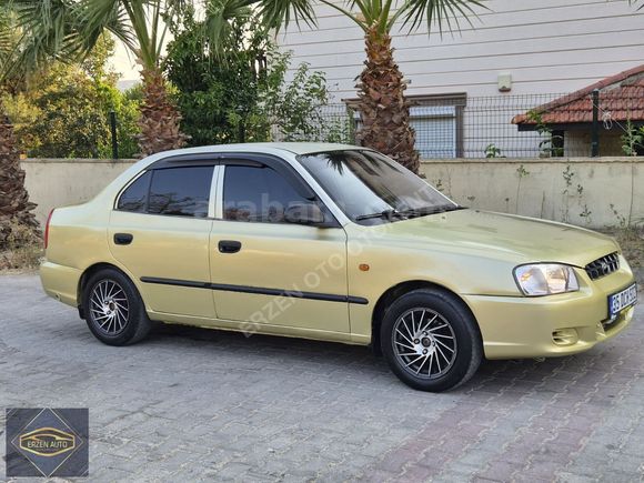 2000 MODEL 1.3 HYUNDAI ACCENT MILENYUM KASA TAKAS OLUR