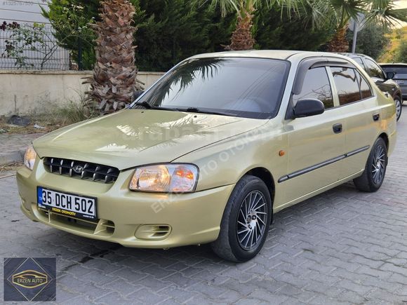2000 MODEL 1.3 HYUNDAI ACCENT MILENYUM KASA TAKAS OLUR