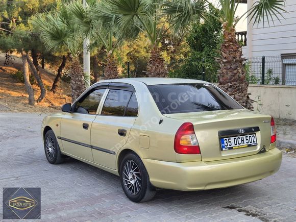 2000 MODEL 1.3 HYUNDAI ACCENT MILENYUM KASA TAKAS OLUR