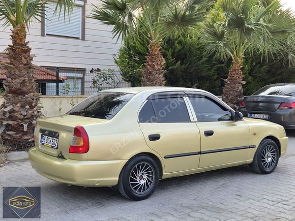 2000 MODEL 1.3 HYUNDAI ACCENT MILENYUM KASA TAKAS OLUR
