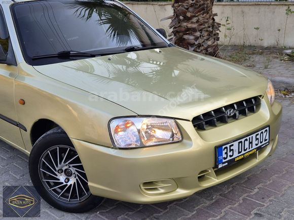2000 MODEL 1.3 HYUNDAI ACCENT MILENYUM KASA TAKAS OLUR