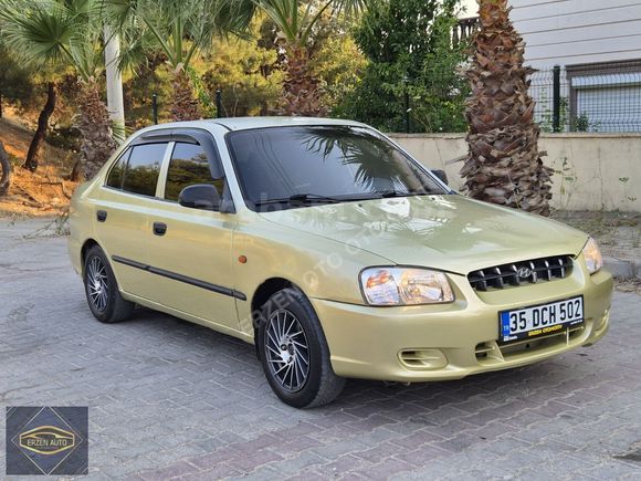 2000 MODEL 1.3 HYUNDAI ACCENT MILENYUM KASA TAKAS OLUR