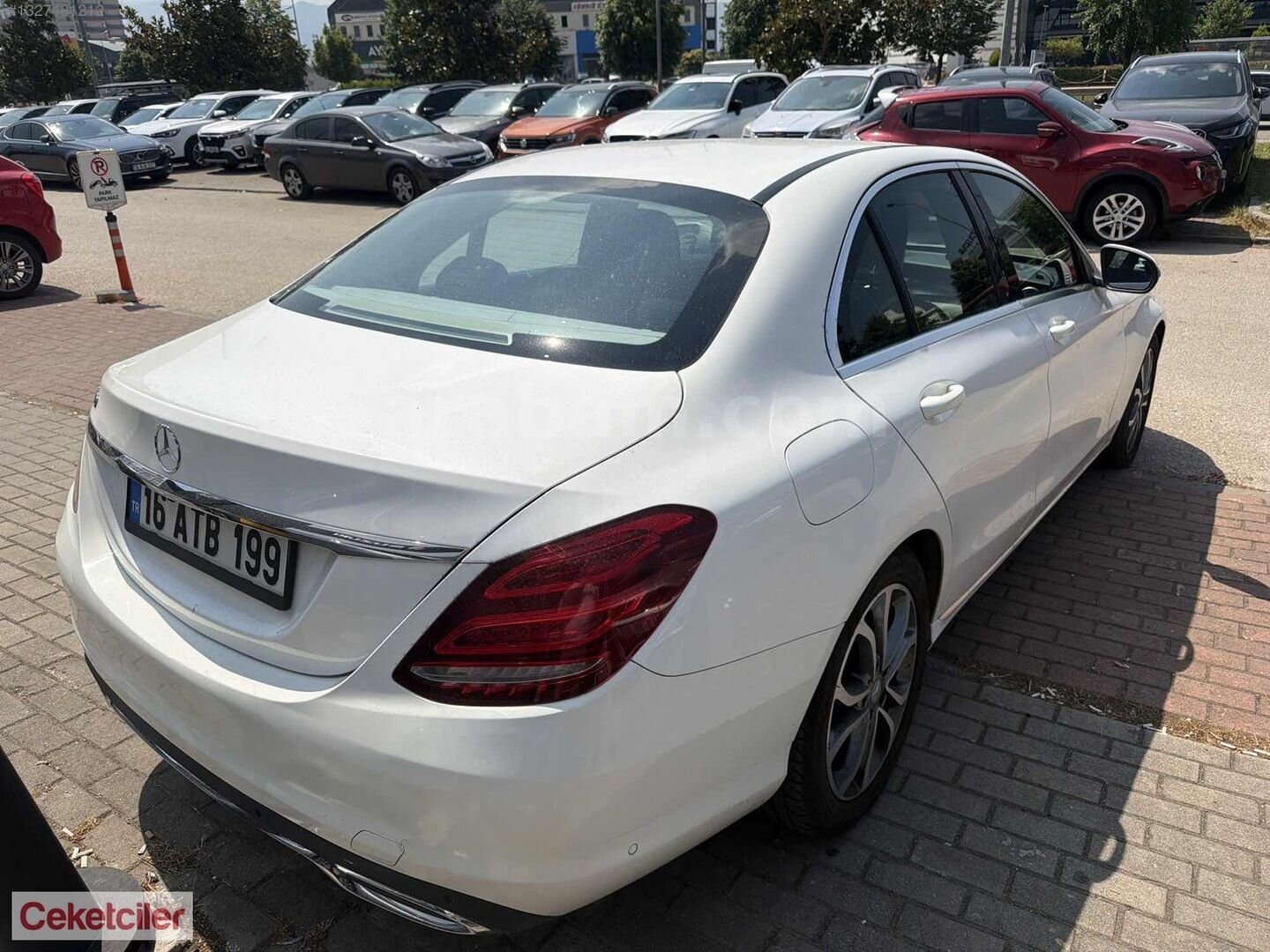 Galeriden Mercedes - Benz C 180 Fascination 2015 Model Bursa 157.000 km Beyaz 5