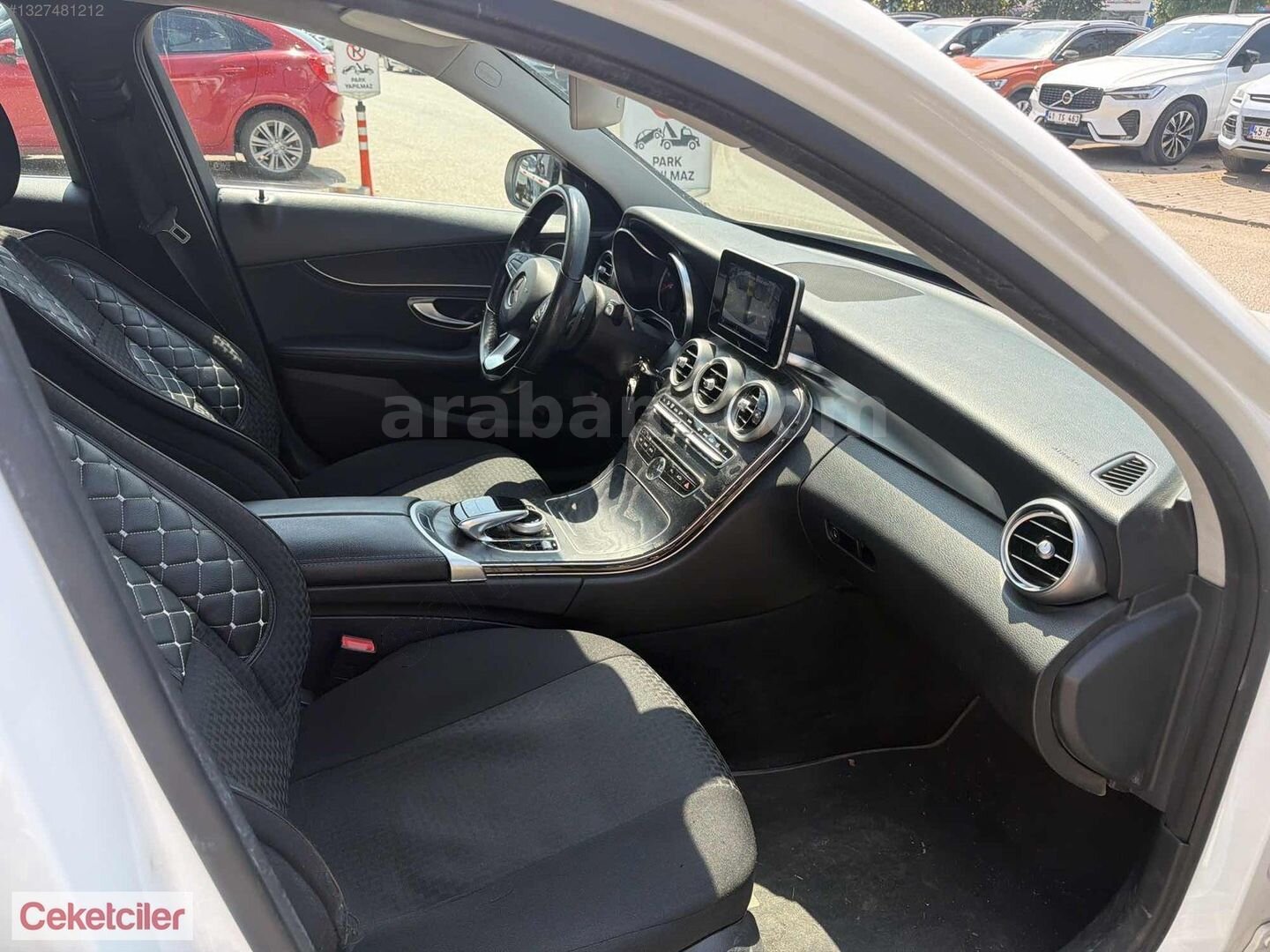 Galeriden Mercedes - Benz C 180 Fascination 2015 Model Bursa 157.000 km Beyaz 6