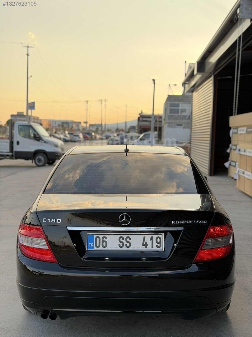 Galeriden Mercedes - Benz C 180 Kompressor BlueEfficiency Luxury 2009 Model Balıkesir 252.150 km Siyah 6