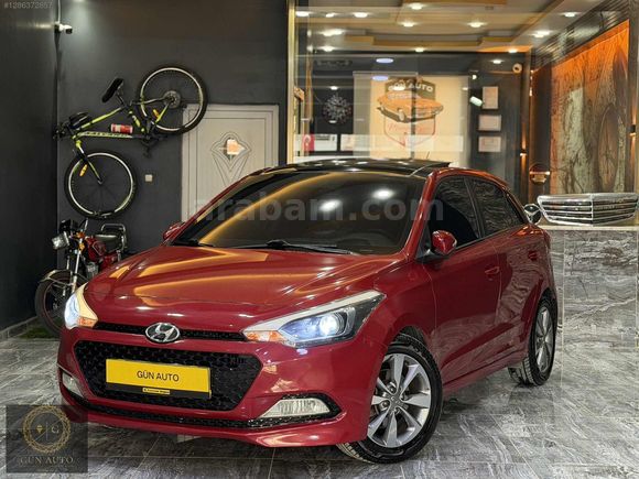 GÜN AUTO'DAN HYUNDAİ İ20 2017 MODEL DÜŞÜK KM CAM TAVAN