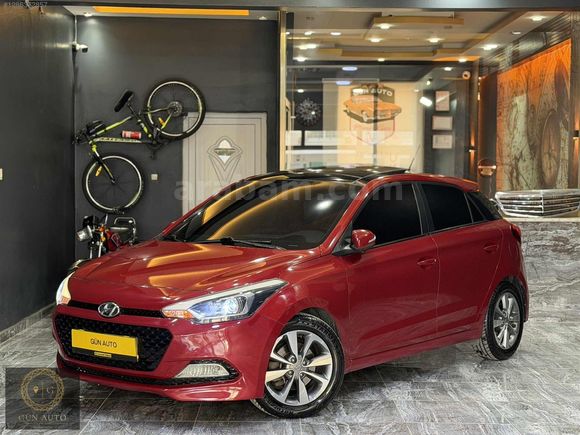 GÜN AUTO'DAN HYUNDAİ İ20 2017 MODEL DÜŞÜK KM CAM TAVAN