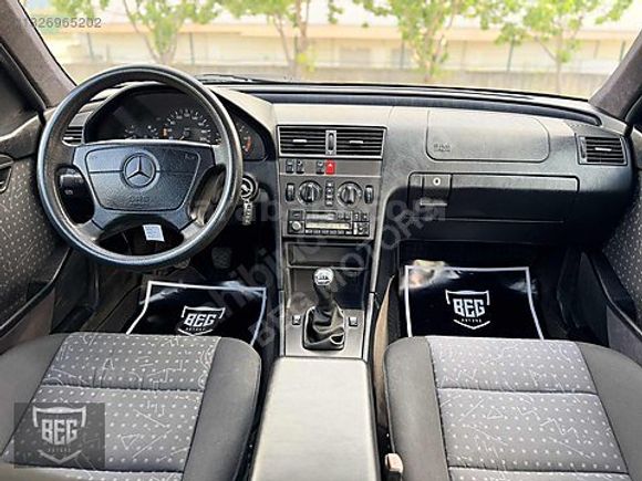 1995-MERCEDES-BENZ-C200 D - 239 BİN KM - MANUEL - KUSURSUZ -