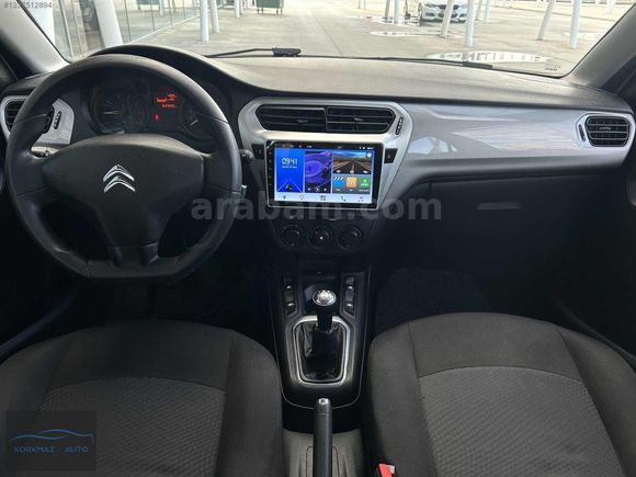 2018 CITROEN C-ELYSEE*HATASIZ+DEĞİŞENSİZ*KAMERA+NAVİGASYON*DİZEL