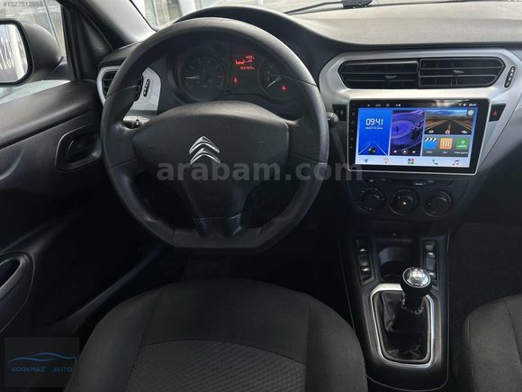 2018 CITROEN C-ELYSEE*HATASIZ+DEĞİŞENSİZ*KAMERA+NAVİGASYON*DİZEL