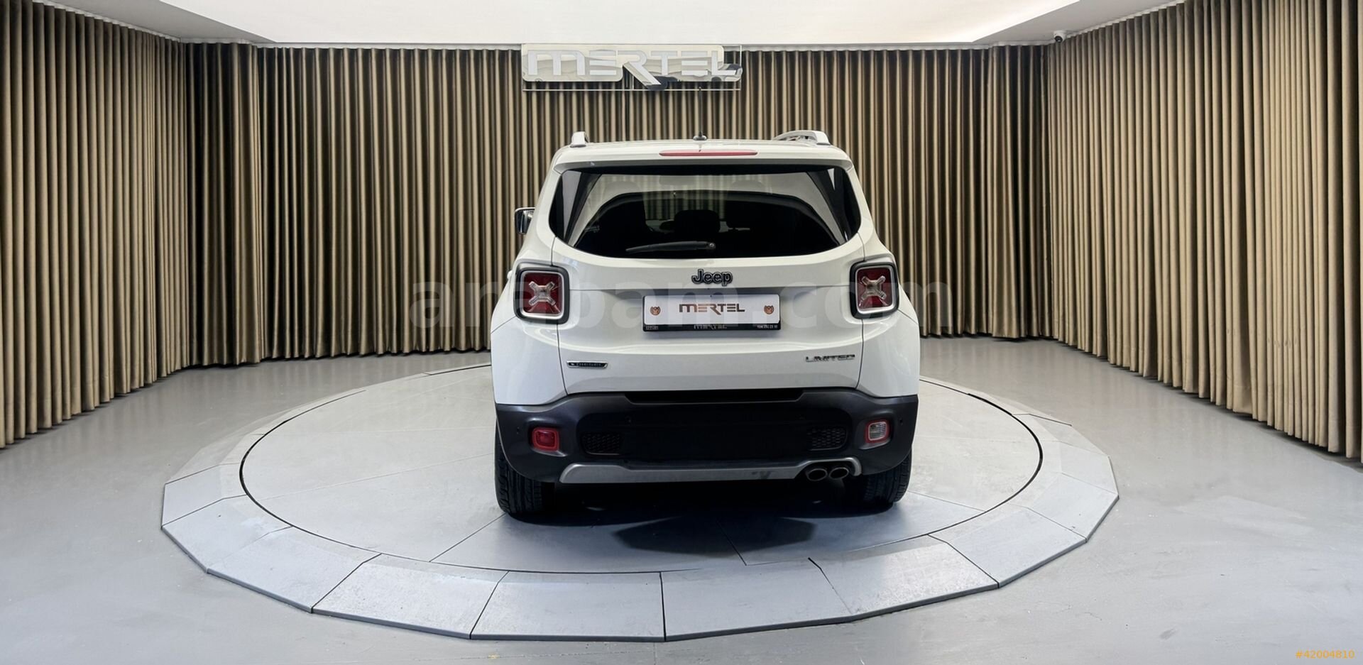 Galeriden Jeep Renegade 1.6 MultiJet Limited 2014 Model İzmir 108.000 km Beyaz 6