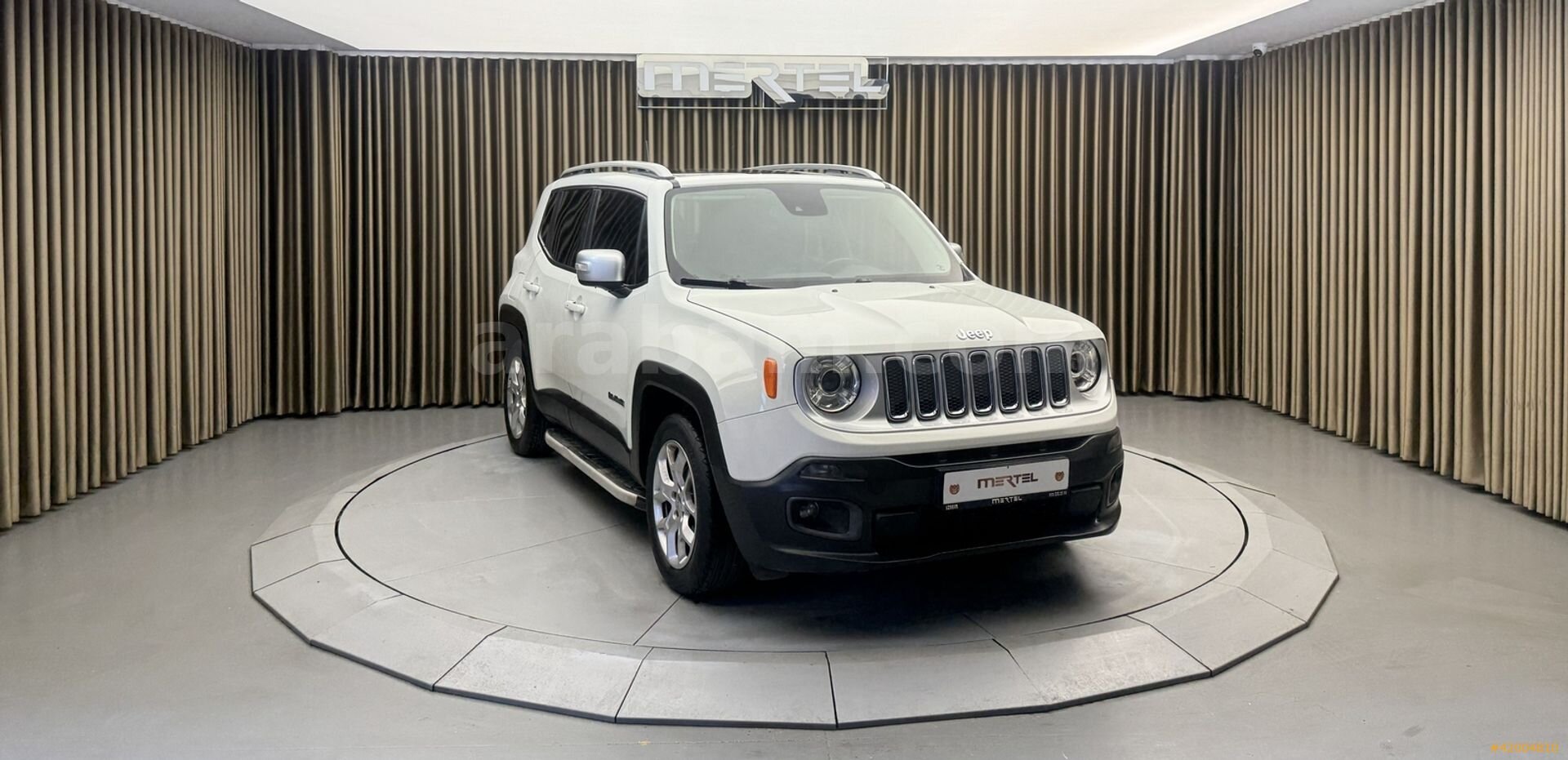 Galeriden Jeep Renegade 1.6 MultiJet Limited 2014 Model İzmir 108.000 km Beyaz 3