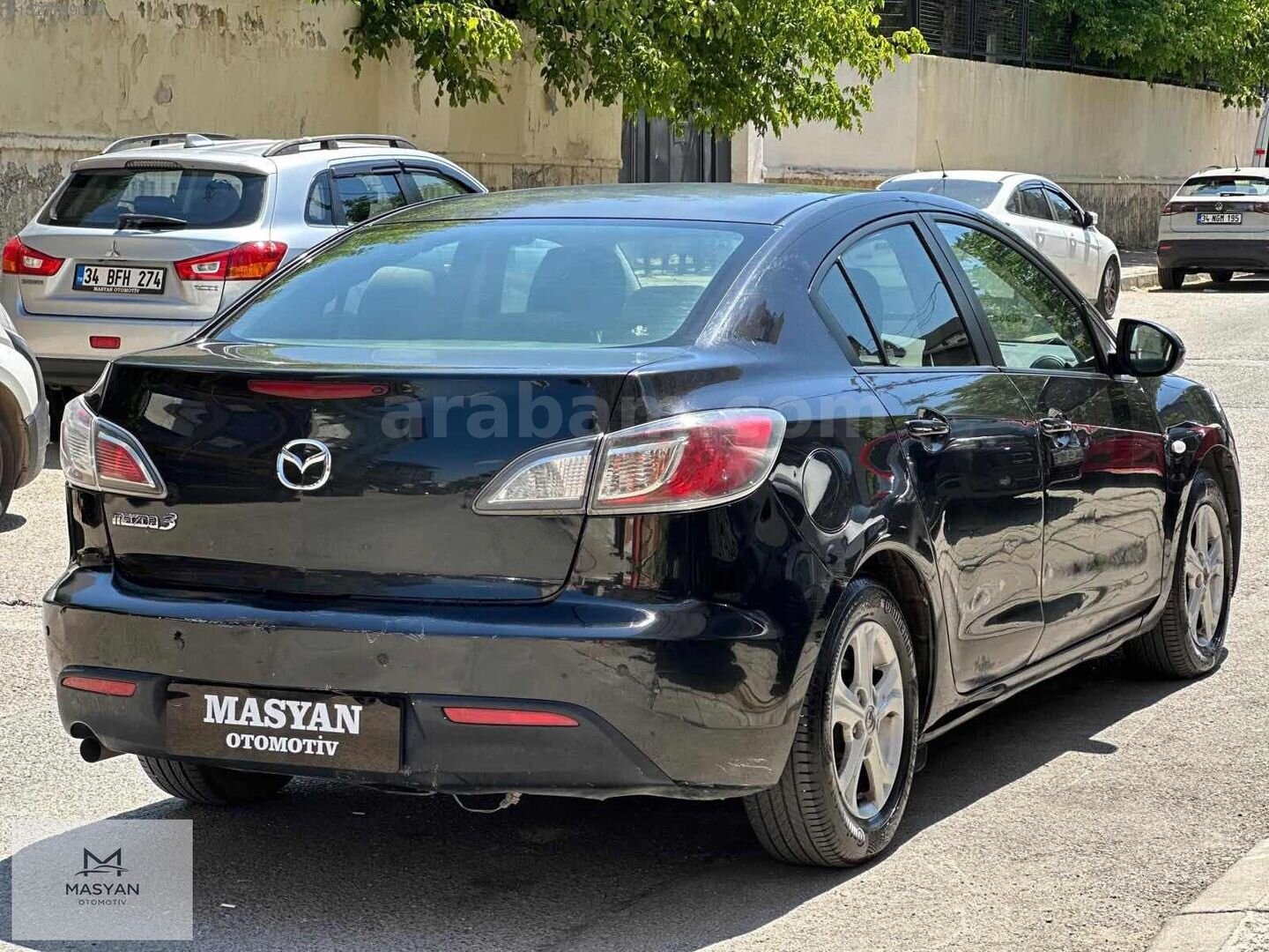 Galeriden Mazda 3 1.6 Touring 2010 Model İstanbul 219.000 km Siyah 6