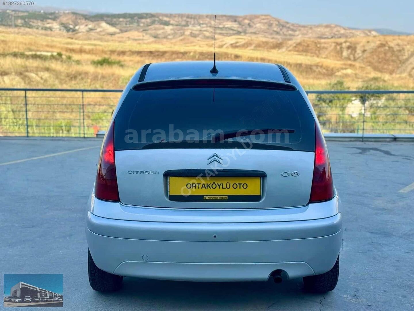 Galeriden Citroen C3 1.4 HDi SX 2005 Model Denizli 382.000 km Gri 6