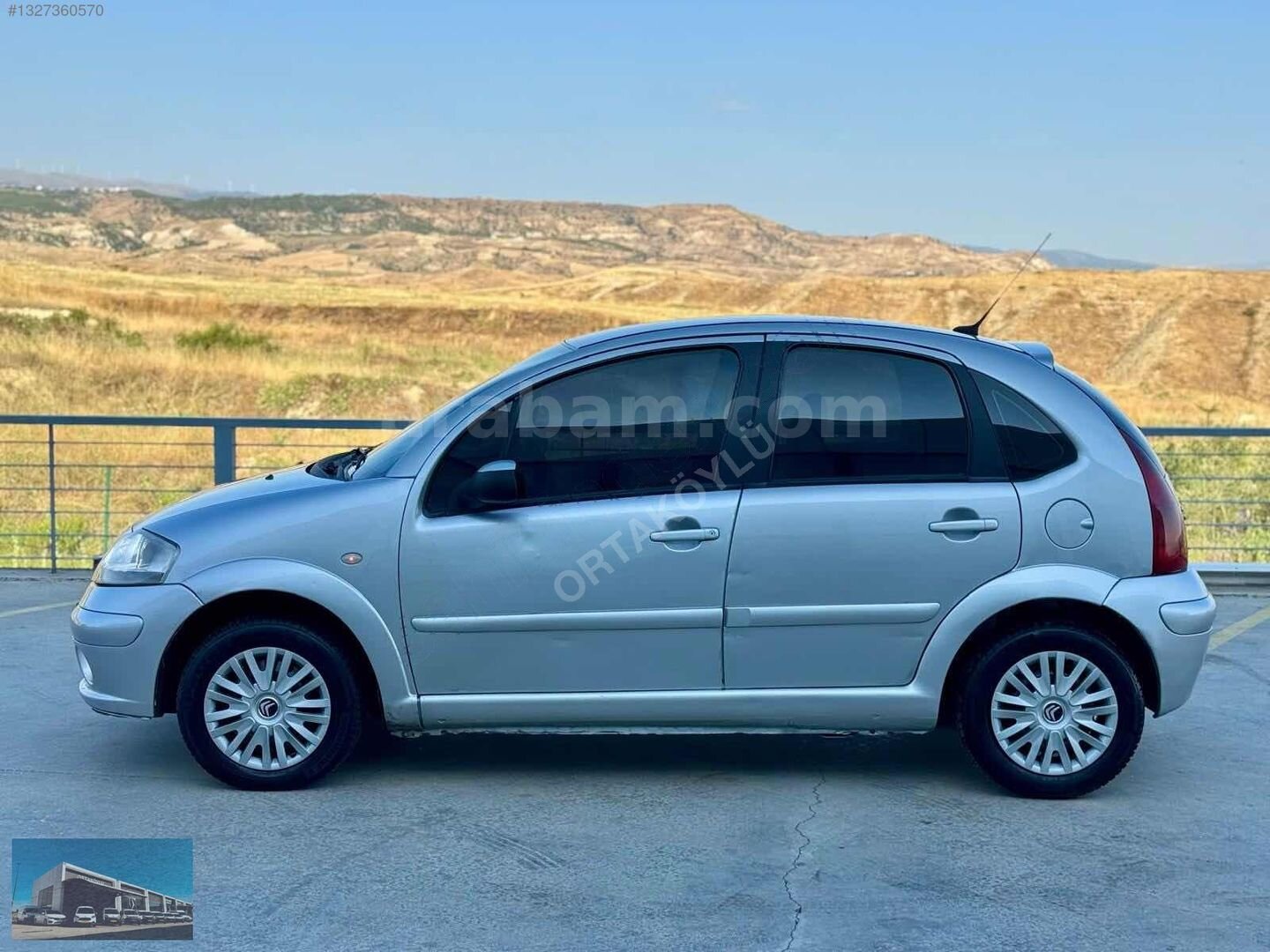 Galeriden Citroen C3 1.4 HDi SX 2005 Model Denizli 382.000 km Gri 4