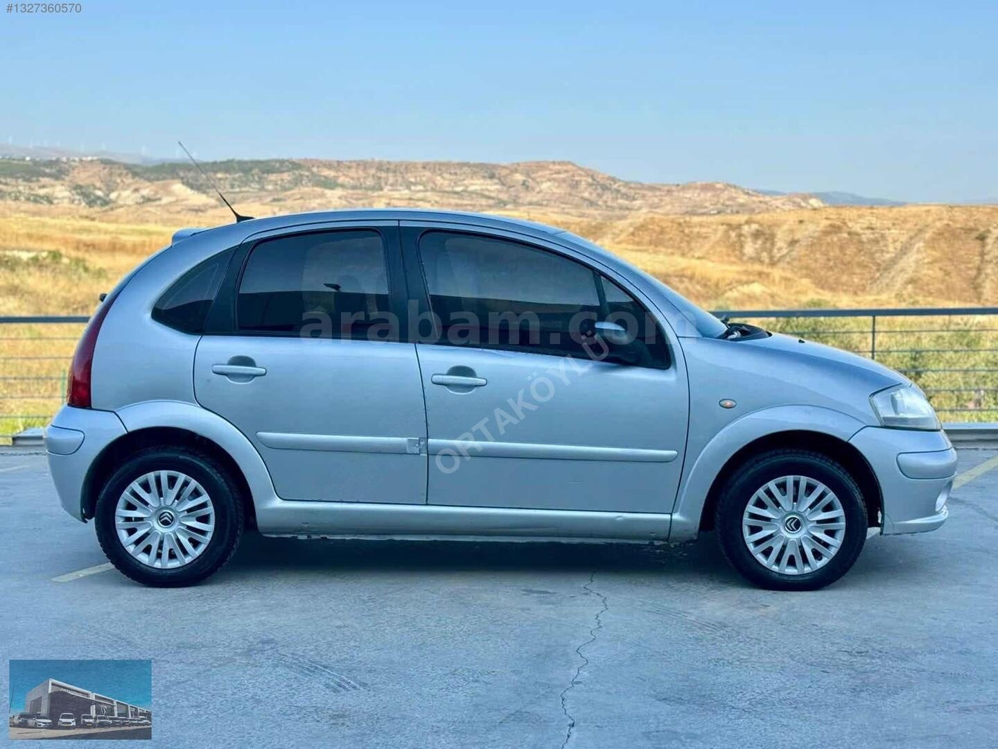 Galeriden Citroen C3 1.4 HDi SX 2005 Model Denizli 382.000 km Gri 7