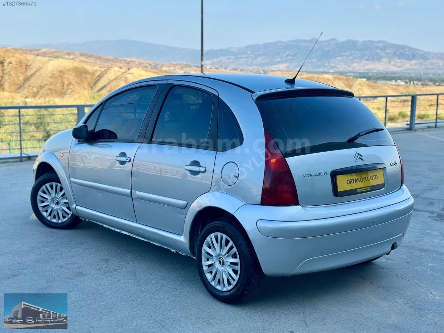 Galeriden Citroen C3 1.4 HDi SX 2005 Model Denizli 382.000 km Gri 5