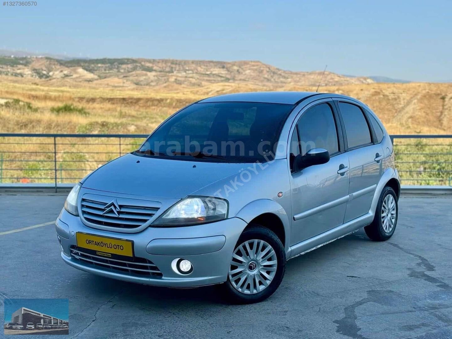 Galeriden Citroen C3 1.4 HDi SX 2005 Model Denizli 382.000 km Gri 3