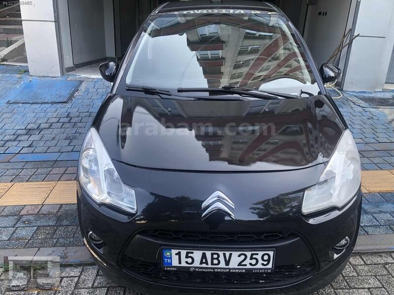 Galeriden Citroen C3 1.4 HDi Exclusive 2011 Model İstanbul 383.000 km Siyah