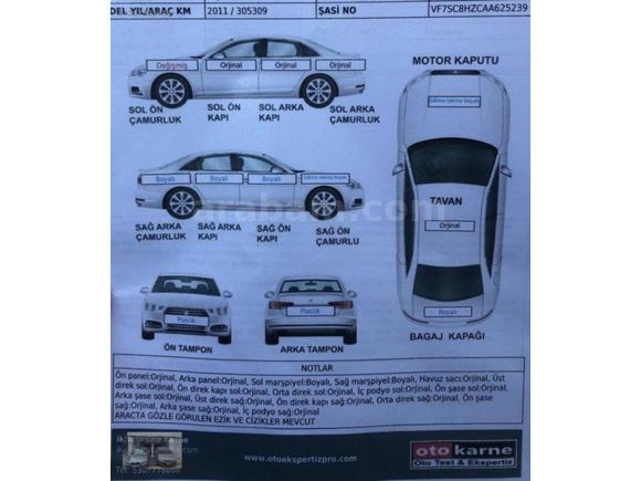 2011 MODEL TEMİZ BAKIMLI C3 1.4 HDİ