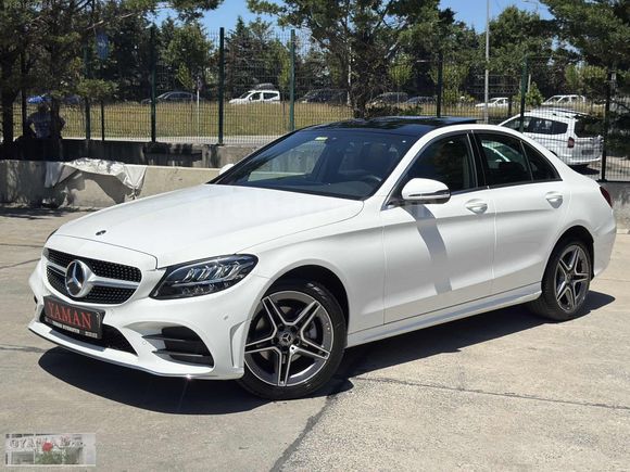2021 C200 4MATİC AMG+SADECE 9.700KMDE+BOYASIZ+TABA