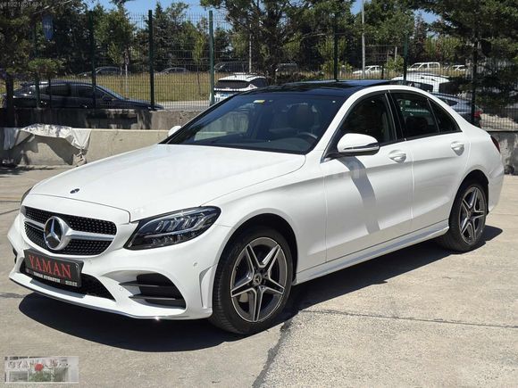2021 C200 4MATİC AMG+SADECE 9.700KMDE+BOYASIZ+TABA