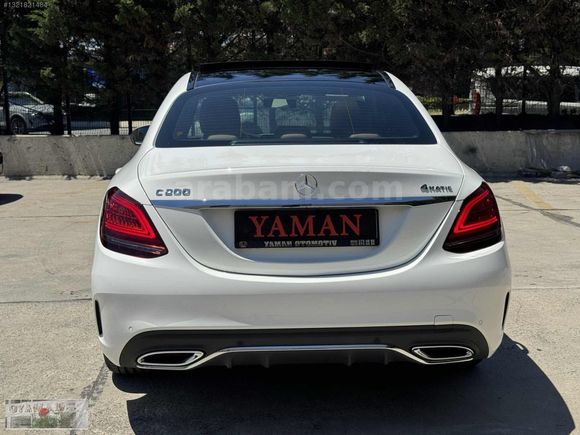 2021 C200 4MATİC AMG+SADECE 9.700KMDE+BOYASIZ+TABA