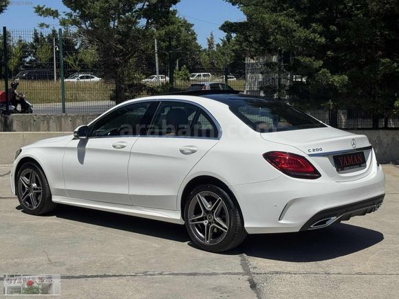 2021 C200 4MATİC AMG+SADECE 9.700KMDE+BOYASIZ+TABA