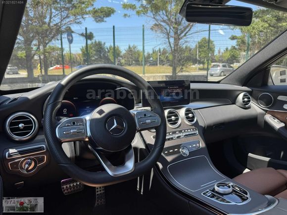 2021 C200 4MATİC AMG+SADECE 9.700KMDE+BOYASIZ+TABA