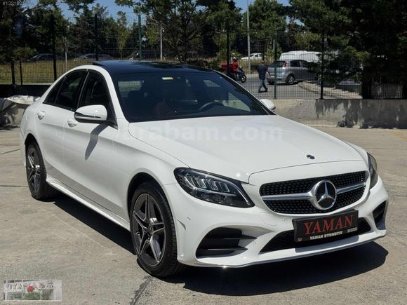 2021 C200 4MATİC AMG+SADECE 9.700KMDE+BOYASIZ+TABA