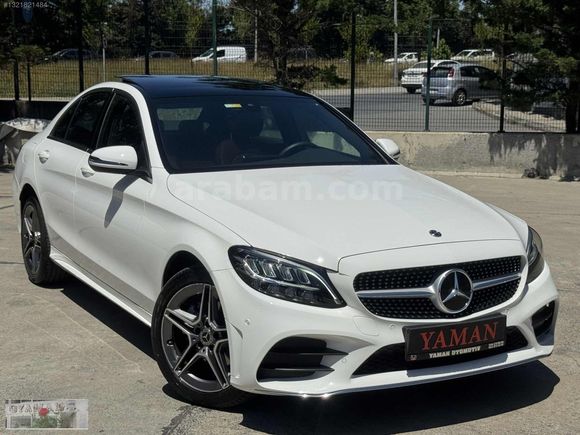 2021 C200 4MATİC AMG+SADECE 9.700KMDE+BOYASIZ+TABA