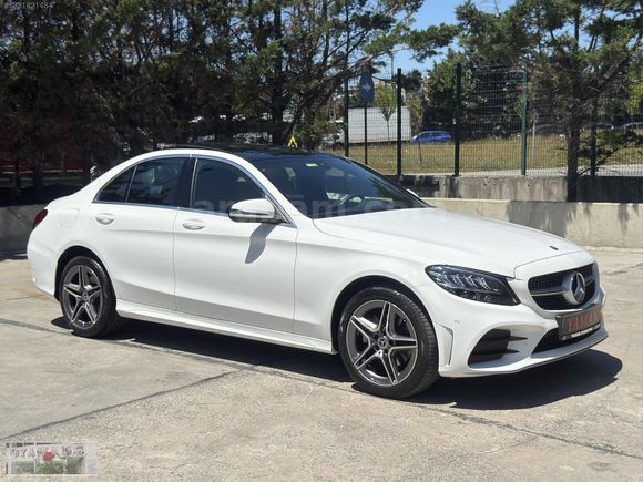 2021 C200 4MATİC AMG+SADECE 9.700KMDE+BOYASIZ+TABA