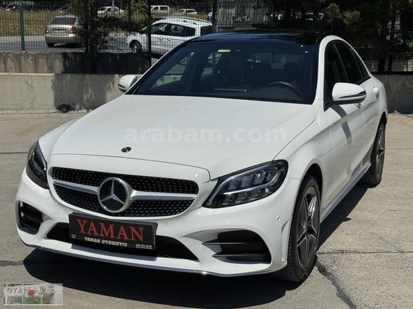 2021 C200 4MATİC AMG+SADECE 9.700KMDE+BOYASIZ+TABA