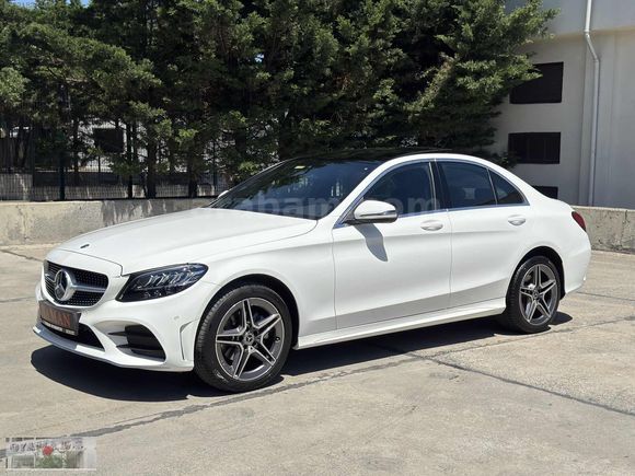 2021 C200 4MATİC AMG+SADECE 9.700KMDE+BOYASIZ+TABA