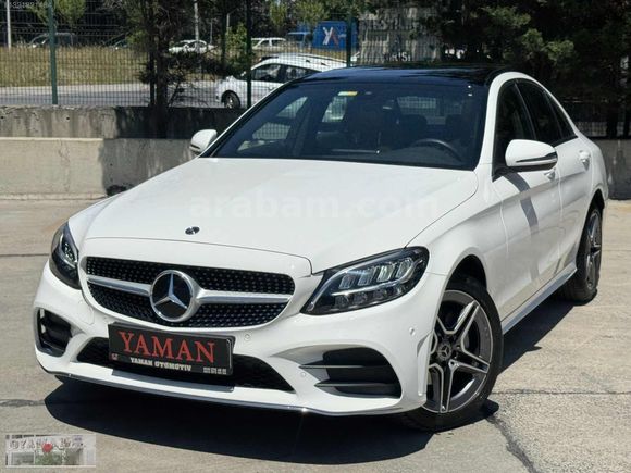 2021 C200 4MATİC AMG+SADECE 9.700KMDE+BOYASIZ+TABA