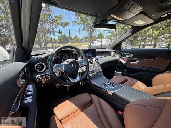 2021 C200 4MATİC AMG+SADECE 9.700KMDE+BOYASIZ+TABA