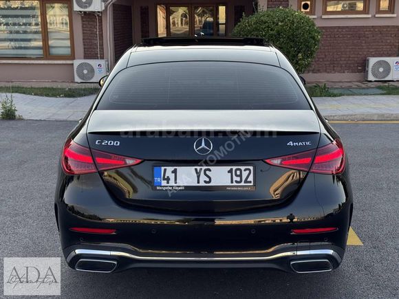 -BOYASIZ- 2022 MODEL C200 AMG 65 BİN KM FULL Y.SERVİS BAKIMLI !!