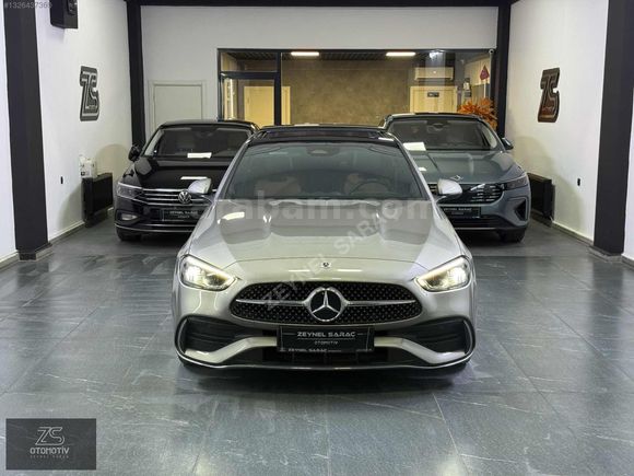 HATASIZ+SRVS BAKIMLI+İLK SAHİP! 2024 C200 AMG 4MATİC+BURMESTER