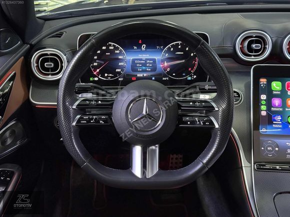 HATASIZ+SRVS BAKIMLI+İLK SAHİP! 2024 C200 AMG 4MATİC+BURMESTER