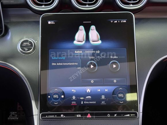 HATASIZ+SRVS BAKIMLI+İLK SAHİP! 2024 C200 AMG 4MATİC+BURMESTER