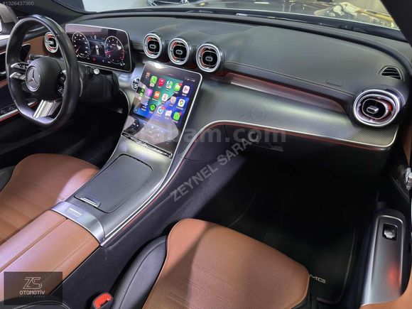 HATASIZ+SRVS BAKIMLI+İLK SAHİP! 2024 C200 AMG 4MATİC+BURMESTER