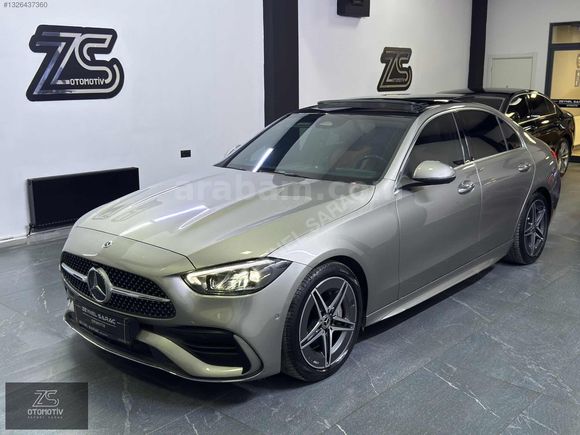 HATASIZ+SRVS BAKIMLI+İLK SAHİP! 2024 C200 AMG 4MATİC+BURMESTER