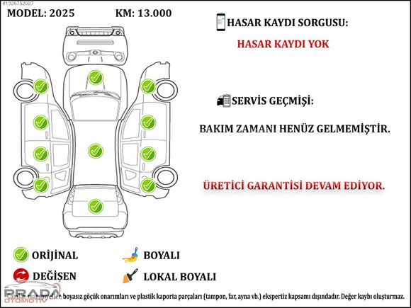 PRADA OTOMOTİV'DEN "DİGİTAL LİGHT-BURMASTER-19 İNÇ JANT" HATASIZ