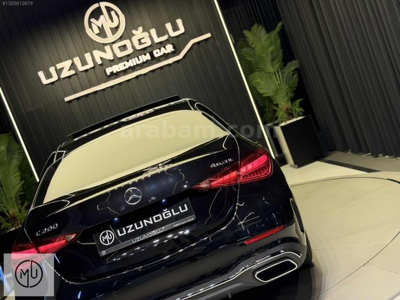 'UZUNOĞLU'2025MB C200AMG MULTİBEAM+19 JANT+BURMASTER+TABA 6001KM