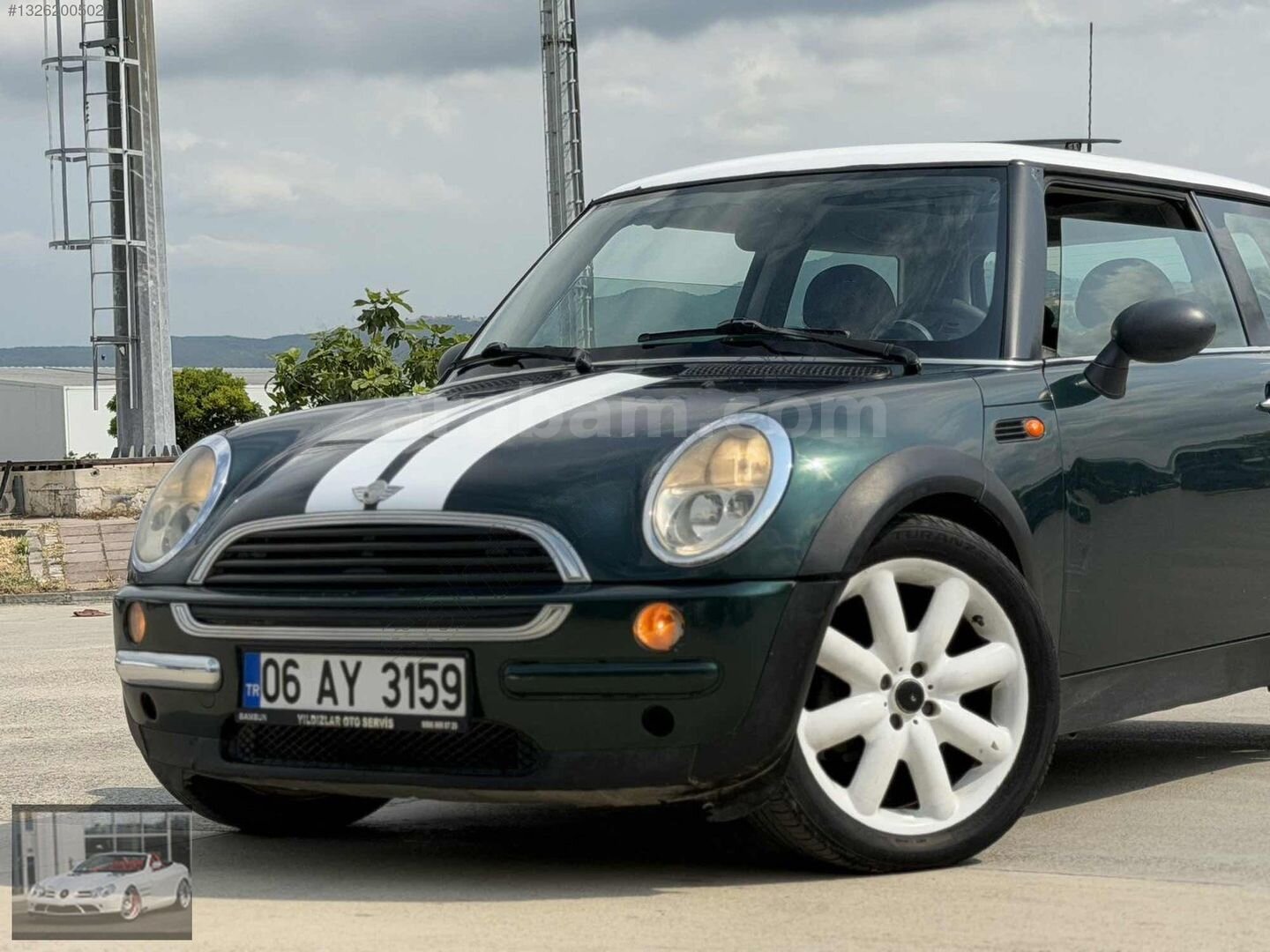 Galeriden Mini Cooper 1.6 Türkiye Paketi 2003 Model Samsun 179.000 km Yeşil 1